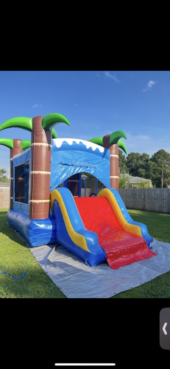 🎉 Double Bounce Party Package (Dry Slide Version)